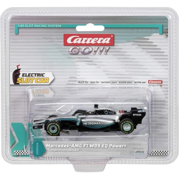 Carrera GO Mercedes-AMG F1 W09 EQ Power+ L. Hamilton, No.44, Maßstab 1:43 – Bild 2