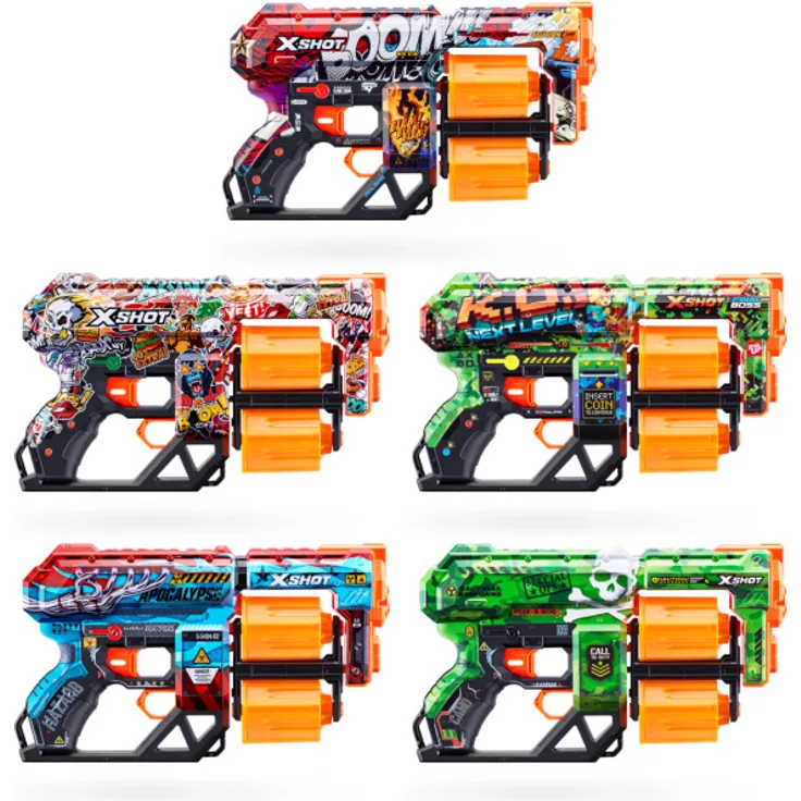 X-Shot - Skins Dread - 1x Stück, zufällige Farbauswahl