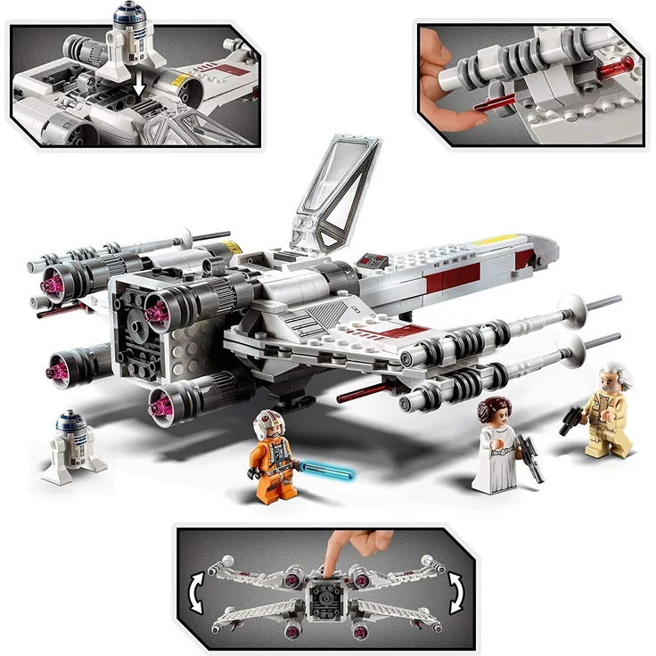 LEGO Star Wars 75301 'Luke Skywalkers X-Wing Fighter™', 474 Teile, ab 9 Jahren – Bild 6