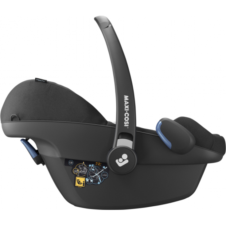 Maxi-Cosi 'Pebble Pro i-Size' Babyschale 2020 Essential Black von 45-75 cm (Gruppe 0+) bis 13 kg – Bild 5