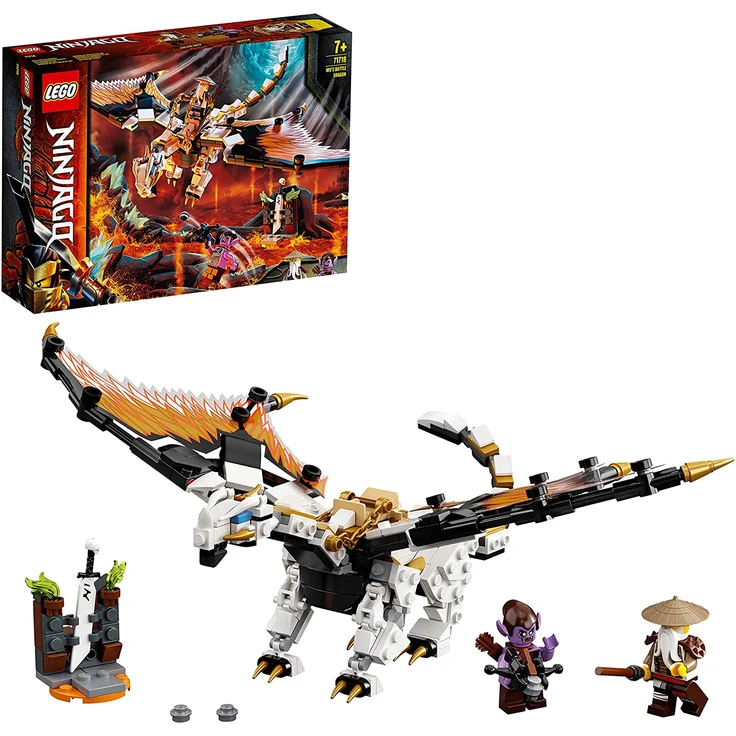 LEGO NINJAGO 71718 'Wus gefährlicher Drache', 321 Teile, ab 7 Jahren – Bild 1