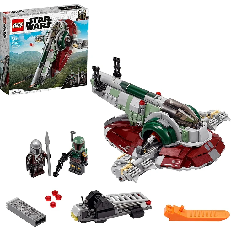LEGO Star Wars 75312 'Boba Fetts Starship', 593 Teile, ab 9 Jahren – Bild 1