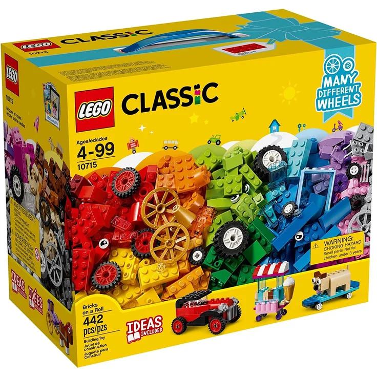 LEGO Classic 10715 'Kreativ-Bauset Fahrzeuge', 442 Teile, ab 4 Jahren, zahlreiche Baumöglichkeiten – Bild 1