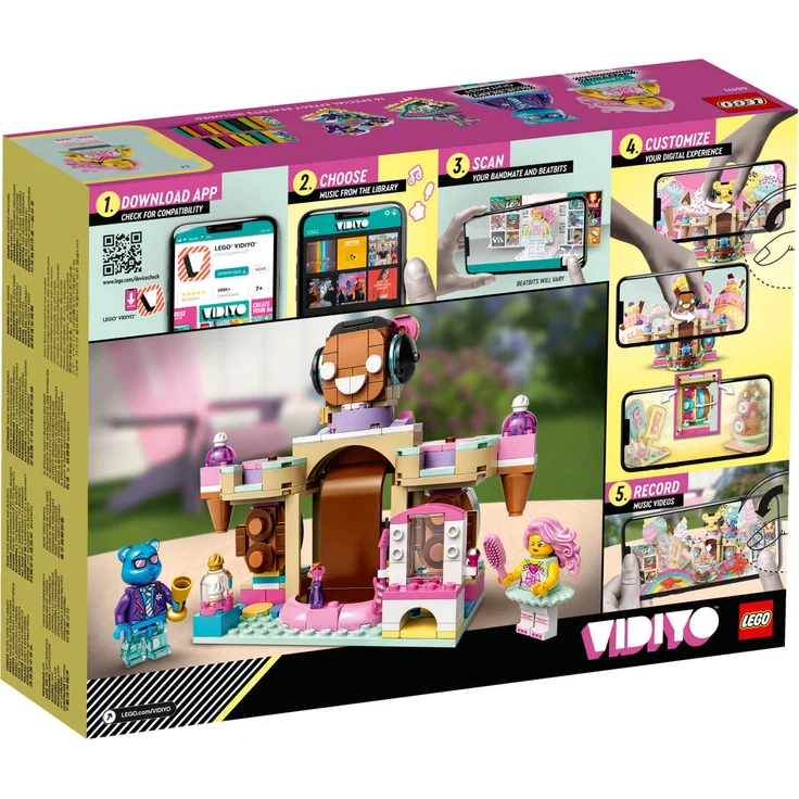 LEGO VIDIYO 43111 'Candy Castle Stage', 344 Teile, ab 7 Jahren – Bild 4
