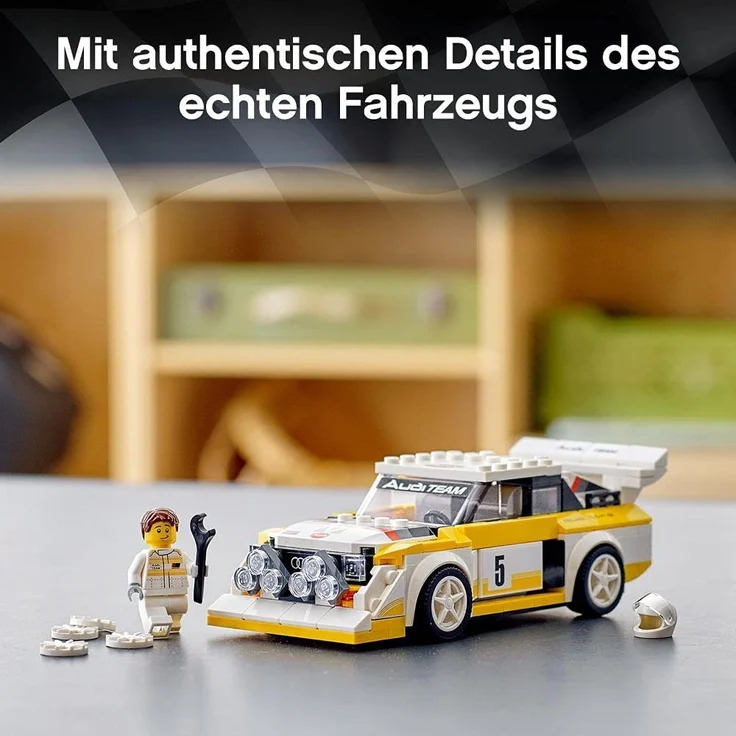 LEGO Speed Champions 76897 '1985 Audi Sport quattro S1', 250 Teile, ab 7 Jahren – Bild 5