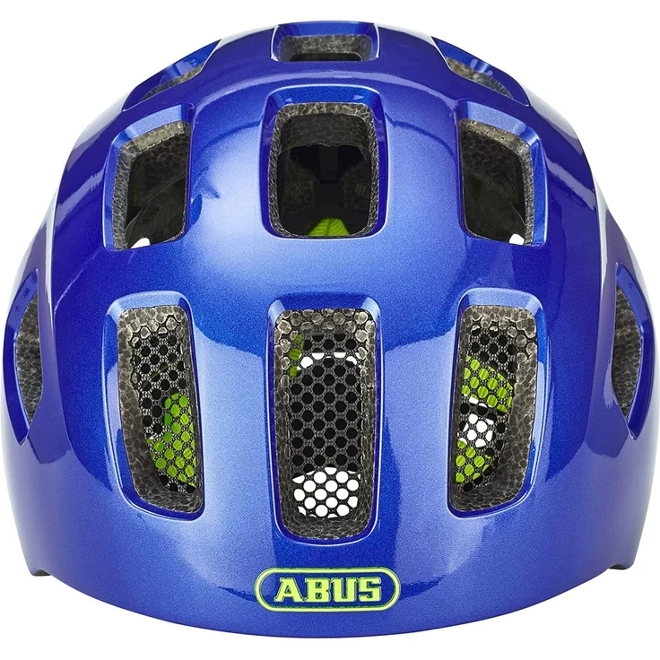 Abus 'Youn-I 2.0' Kinderfahrradhelm sparkling blue, Kopfumfang 52-57 cm, mit integriertem LED-Rücklicht – Bild 3