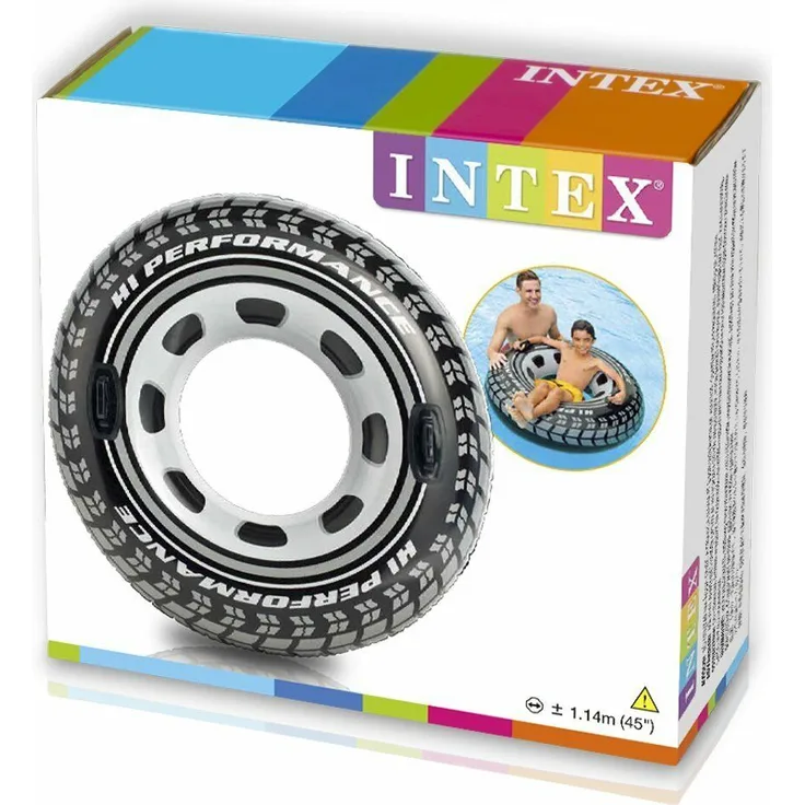 INTEX Aufblasbarer Schwimmring Monster Truck Schwimmreifen ca. Ø 114 cm - Preisvergleich