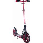 Six Degrees 513 'Aluminium Scooter 230/215 mm' Scooter, ab 6 Jahren, 5-fach höhenverstellbar bis 106 cm, klappbar, max. belastbar bis 100 kg, rot