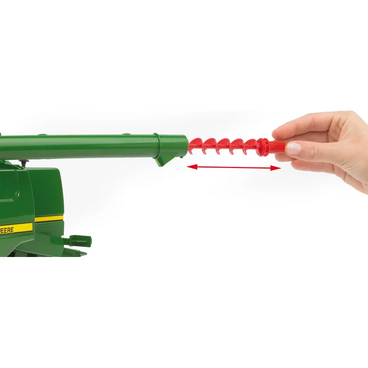 Bruder 02132 'John Deere Mähdrescher T670i', Maßstaab 1:16, grün, ab 4 Jahren – Bild 6