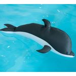 Westmann Stoff Schwimmtier Delfin | Grau | 40x102x36 cm