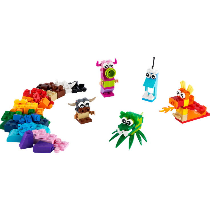 LEGO Classic 11017 'Kreative Monster', 140 Teile, ab 4 Jahren – Bild 2