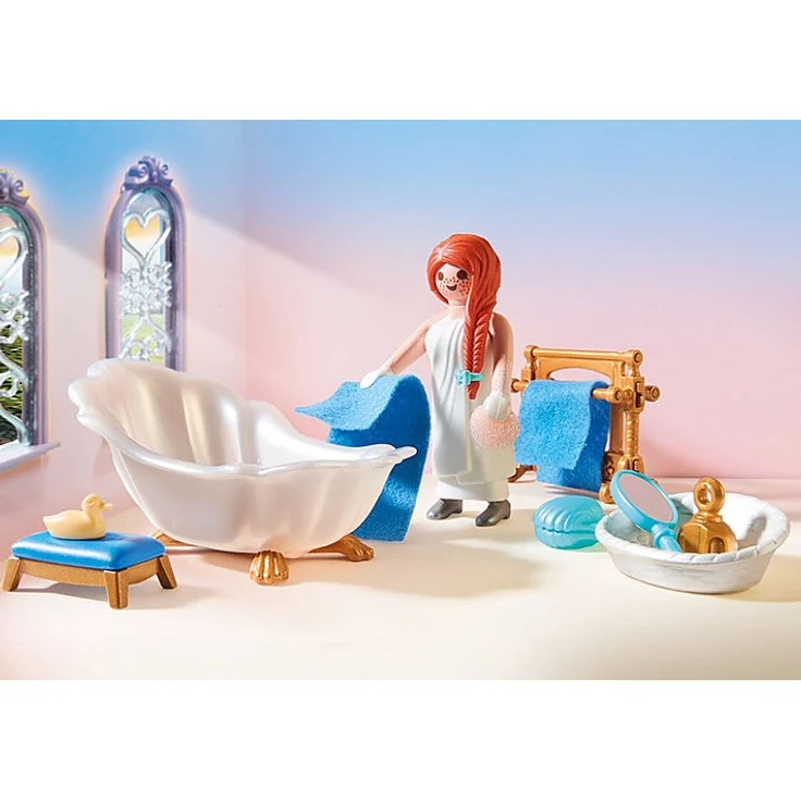 Playmobil Princess 70454 'Ankleidezimmer mit Badewanne', 86 Teile, ab 4 Jahren – Bild 5