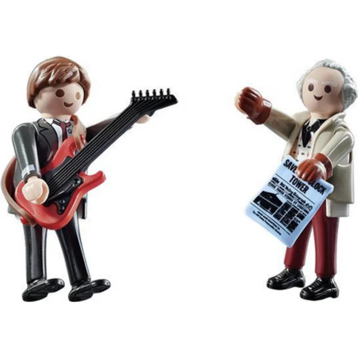Playmobil Back to the Future 70459 'Marty Mcfly und Dr. Emmett Brown', 6 Teile, ab 6 Jahren – Bild 2