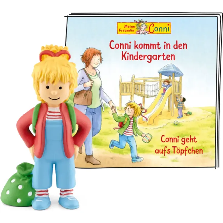 Tonies Conni 'Conni kommt in den Kinder­garten / Conni geht aufs Töpfchen', Hörfigur mit 38 Minuten Spielzeit, ab 3 Jahren – Bild 1