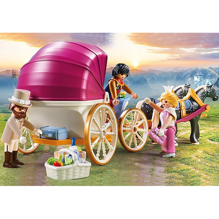 Playmobil Princess 70449 'Romantische Pferdekutsche', 60 Teile, ab 4 Jahren – Bild 3