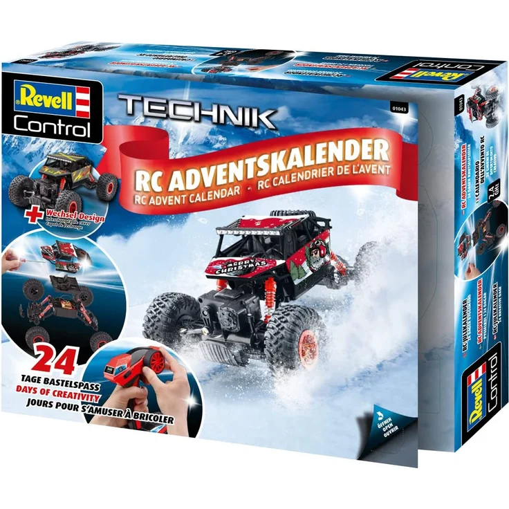 Revell 'Adventskalendar RC Crawler', 2022, ab 8 Jahren, Maßstab 1:18 – Bild 2