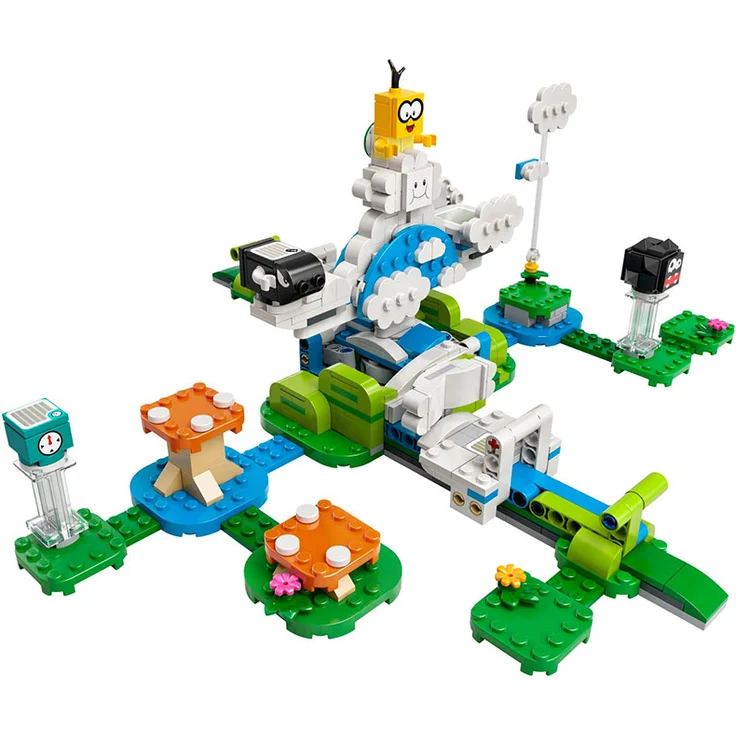 LEGO Super Mario 71389 'Lakitus Wolkenwelt - Erweiterungsset', 484 Teile, ab 7 Jahren – Bild 2