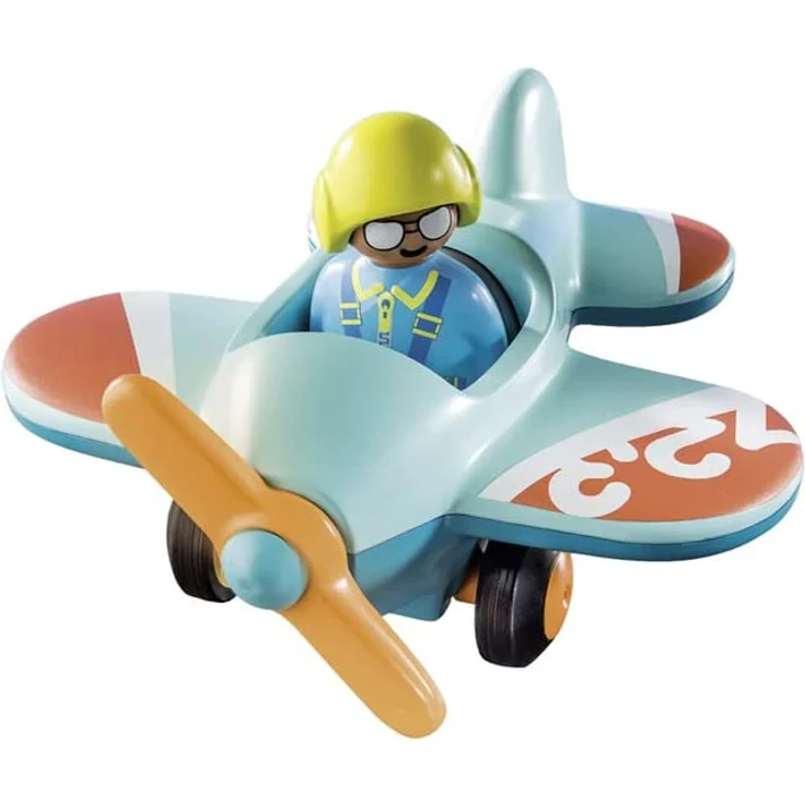 Playmobil 1.2.3 71159 'Flugzeug', 2 Teile, ab 1,5 Jahren - Preisvergleich – Bild 2