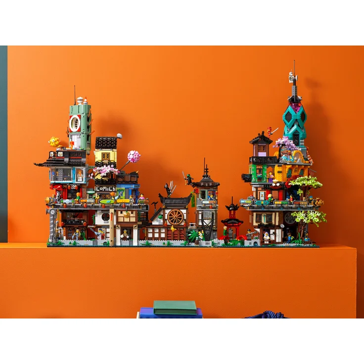 LEGO NINJAGO 71741 'Die Gärten von NINJAGO City', 5685 Teile, ab 14 Jahren – Bild 8