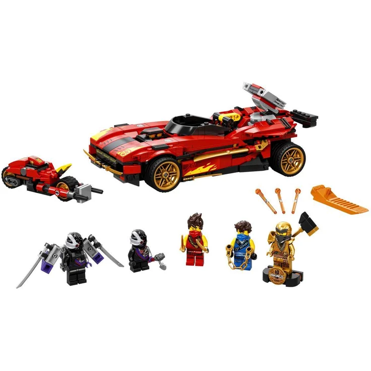 LEGO NINJAGO 71737 'X-1 Ninja Supercar', 599 Teile, ab 8 Jahren – Bild 3