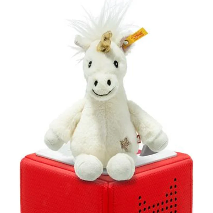 Tonies Steiff Soft Cuddly Friends mit Hörspiel 'Unica Einhorn', Hörfigur mit ca. 74 Minuten Spielzeit, ab 3 Jahren – Bild 3