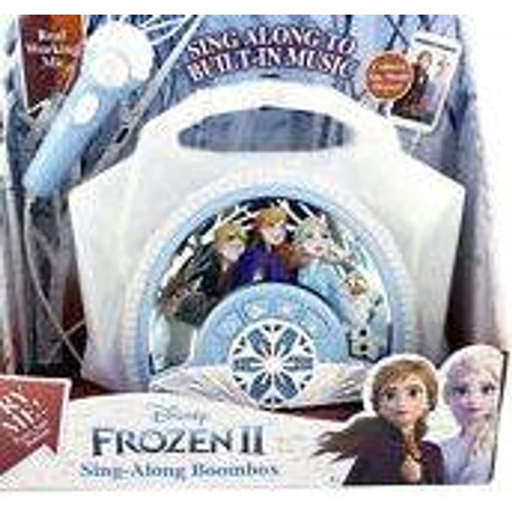 Disney Eiskönigin 2 / Frozen 2 Karaoke Maschine mit Mikrofon für Kinder - eKids FR-115V2