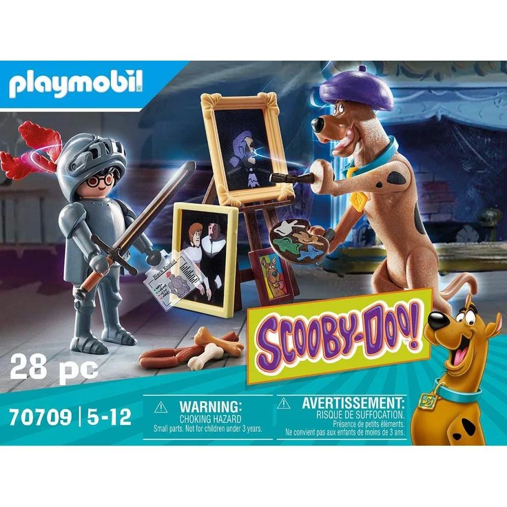 Playmobil SCOOBY-DOO! 70709 'Abenteuer mit Black Knight', 28 Teile, ab 5 Jahren – Bild 3