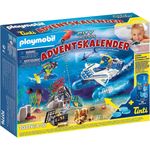 PLAYMOBIL City Action 70776 'Adventskalender Badespaß Polizeitaucheinsatz', 77 Teile, ab 4 Jahren
