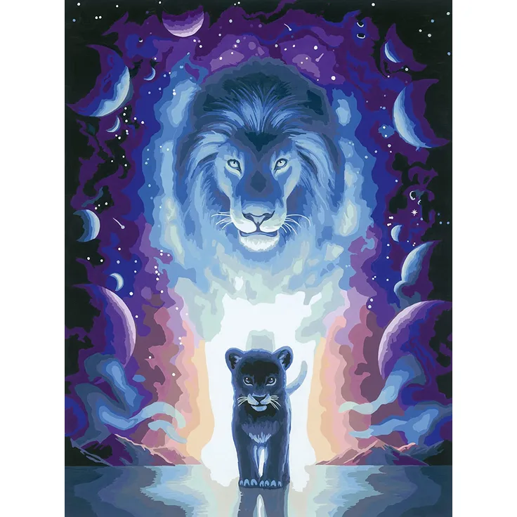 Ravensburger Malen nach Zahlen 23516 – A King's Path – ab 14 Jahren