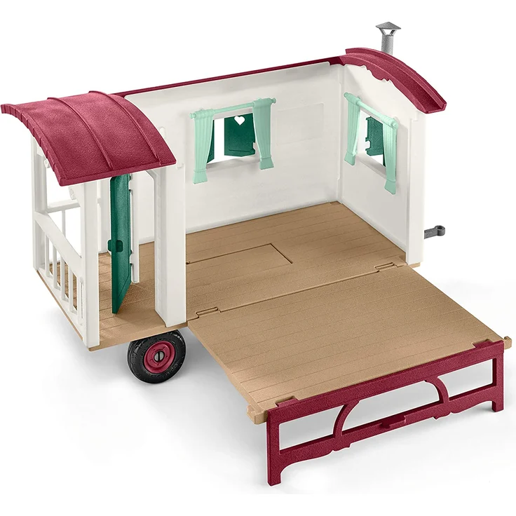 Schleich Horse Club 42415 'Wohnwagen für geheime Club Treffen', ab 5 Jahren, 43 Teile - Preisvergleich – Bild 4