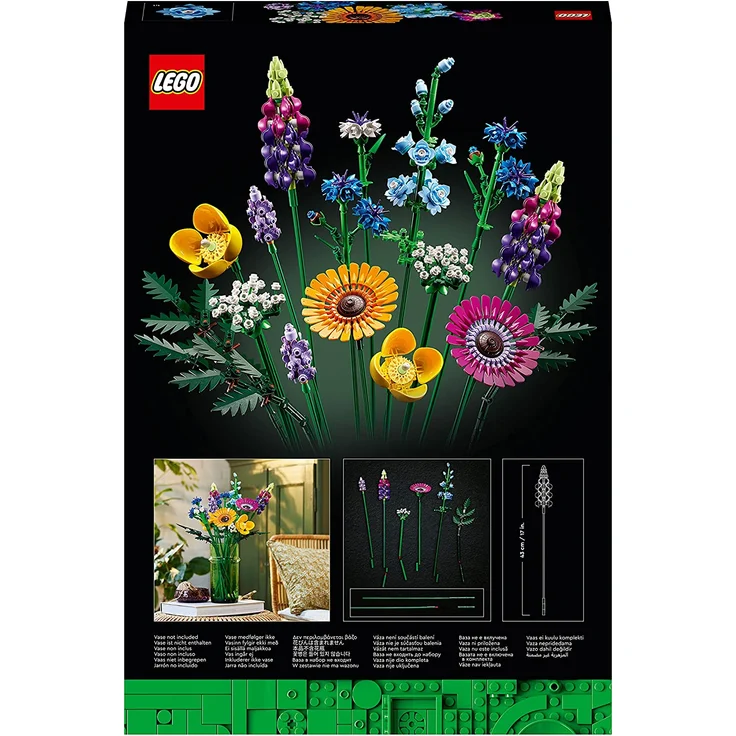 LEGO Icons 10313 'Wildblumenstrauß', 939 Teile, ab 18 Jahren – Bild 3