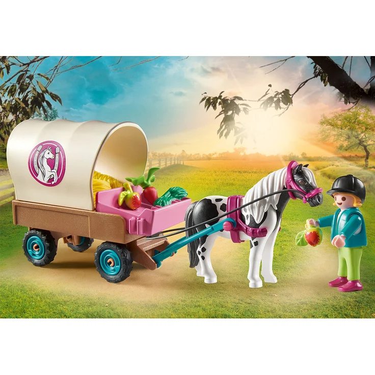 PLAYMOBIL Country 70998 'Ponykutsche', 35 Teile, ab 4 Jahren – Bild 4