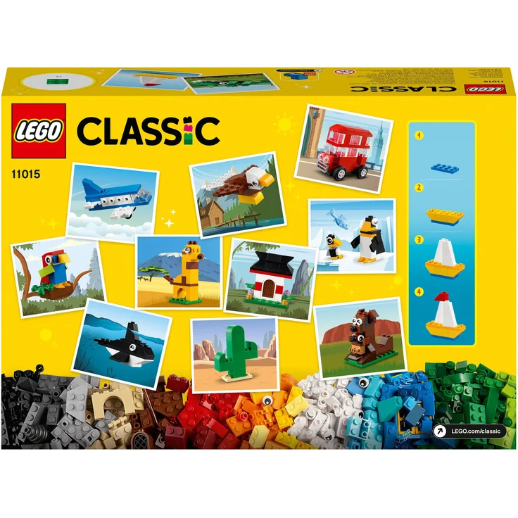 LEGO Classic 11015 'Einmal um die Welt', 950 Teile, ab 4 Jahren – Bild 3