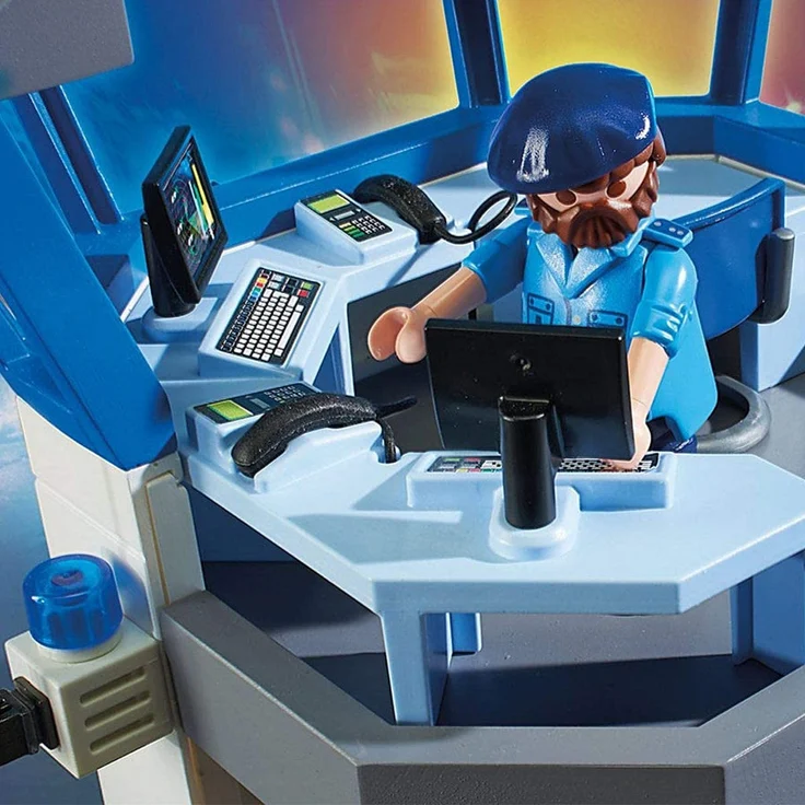 Playmobil City Action 6872 'Polizei-Kommandozentrale mit Gefängnis', 256 Teile, ab 4 Jahren – Bild 3
