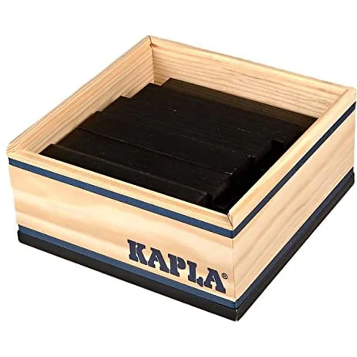 KAPLA® 40er Quadrate schwarz