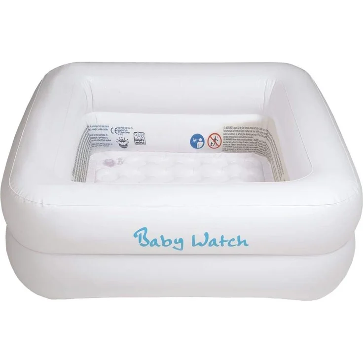 Happy People 'Babywatch' Planschbecken, 85 x 85 x 33 cm, ab 3 Jahren, macht aus der Dusche eine Baby-Badewanne – Bild 1