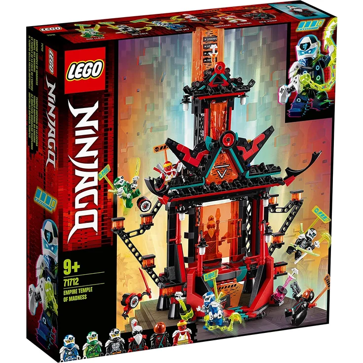 LEGO NINJAGO 71712 'Tempel des Unsinns', 810 Teile, ab 9 Jahren, inkl. 6 Minifiguren aus Prime Empire – Bild 2