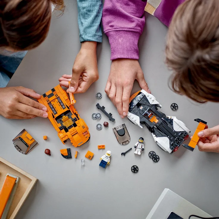 Lego Speed Champions 76918 'McLaren Solus GT & McLaren F1 LM', 581 Teile, ab 9 Jahren – Bild 6