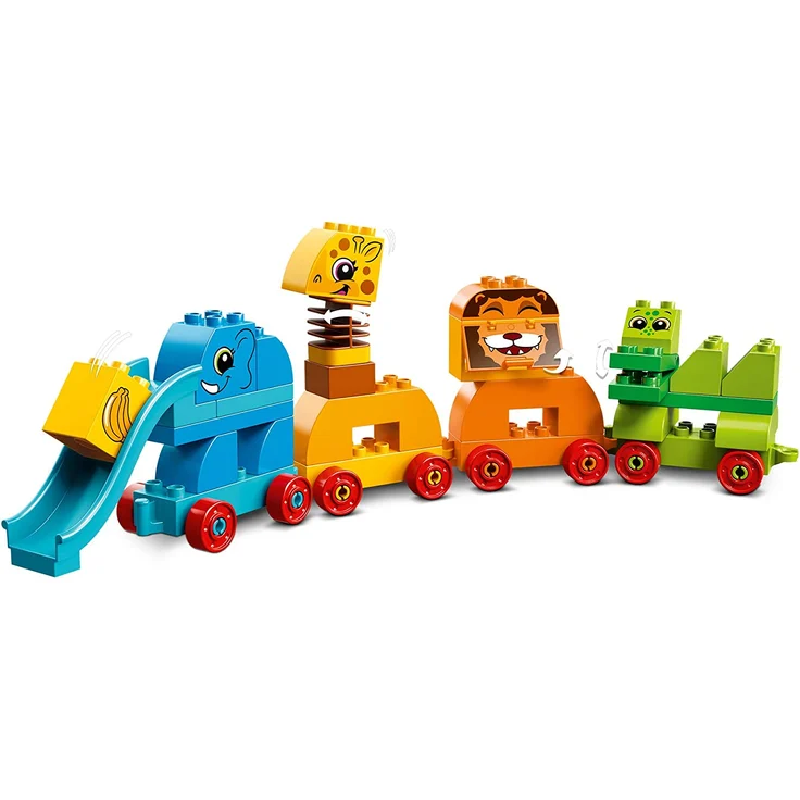 LEGO DUPLO 10863 'Meine erste Steinebox mit Ziehtieren', 34 Teile, ab 18 Monaten, kreatives Spielen – Bild 5