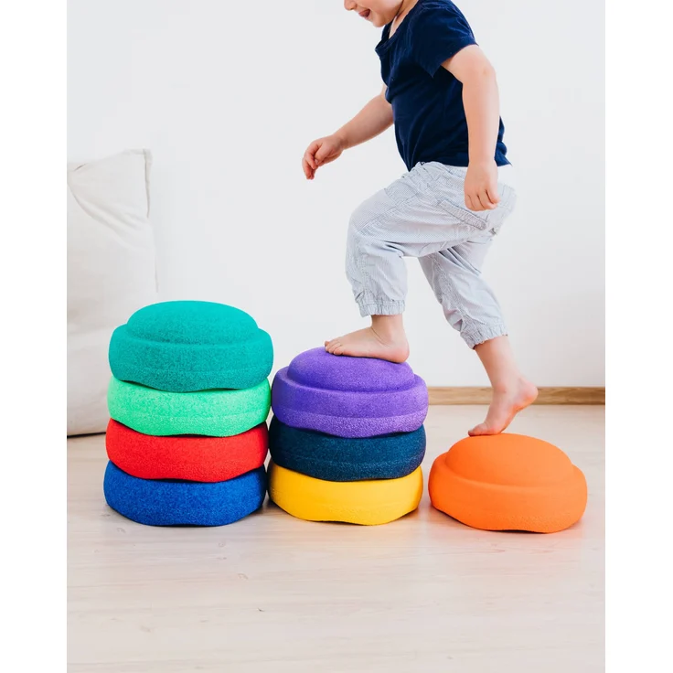 Stapelstein 'Rainbow Classic 6', 6 Stk., mehrfarbig, 27,5 cm Durchmesser, ab 1 Jahr – Bild 6