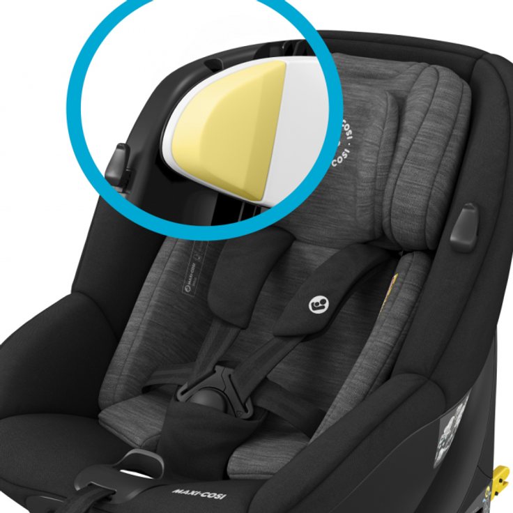 Maxi-Cosi 'Premium Mica i-Size' Reboarder 2020 Authentic Black von 0-18 kg (Gruppe 0+/1) – Bild 3