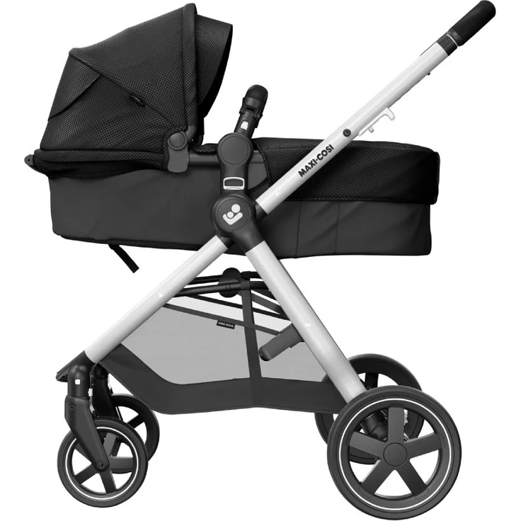 Maxi-Cosi 'Zelia 2' Kombikinderwagen 2 in 1 Essential Black inkl. integrierter Babywanne – Bild 6