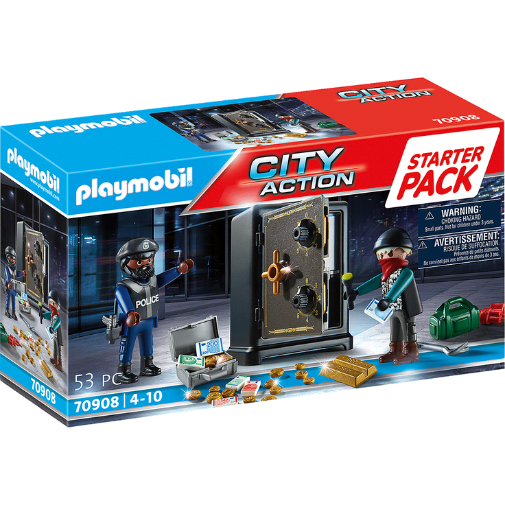 Playmobil City Action 70908 'Starter Pack Tresorknacker', 53 Teile, ab 4 Jahren – Bild 4