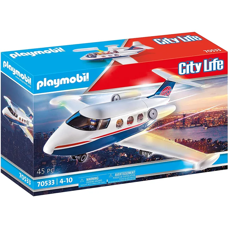 Playmobil City Life 70533 'Privatflugzeug', 45 Teile, ab 4 Jahren