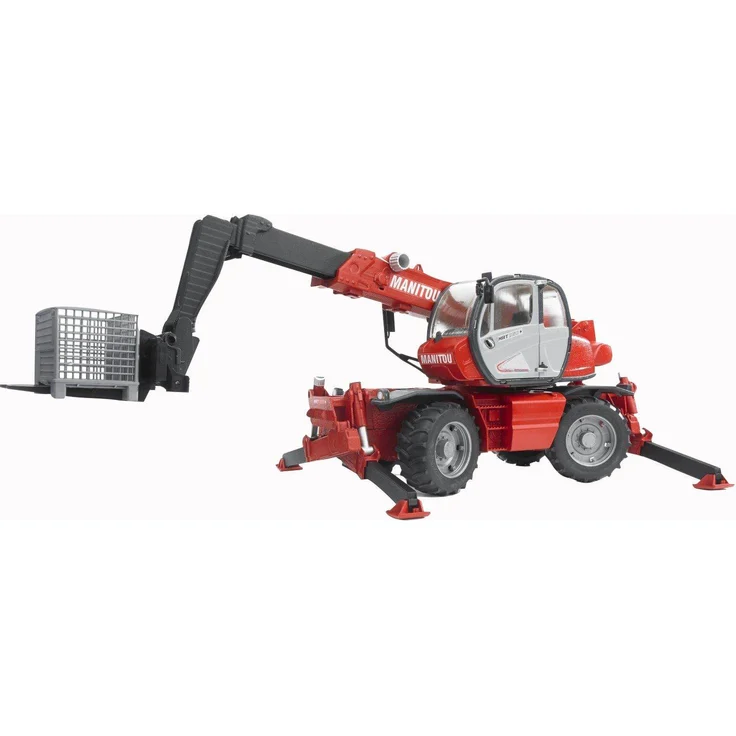 Bruder - Manitou Teleskopstapler - Mit Zubehör (02129) – Bild 2
