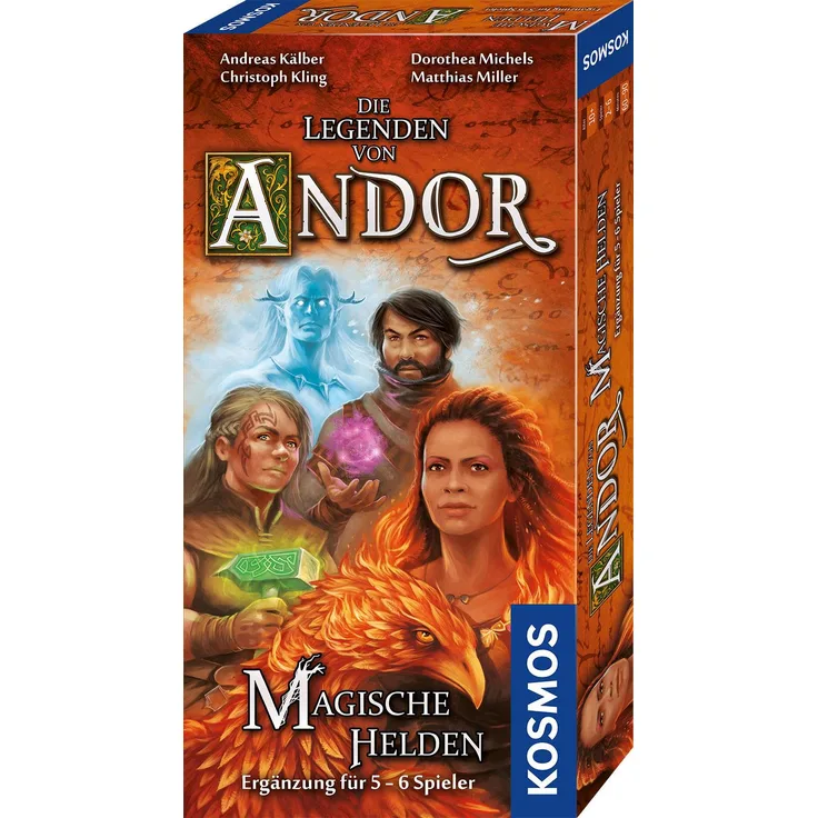 Kosmos Die Legenden von Andor - Magische Helden Brettspiel, Ergänzung für 5-6 Spieler - Preisvergleich