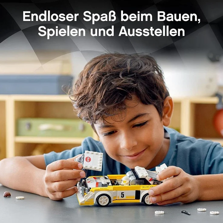 LEGO Speed Champions 76897 '1985 Audi Sport quattro S1', 250 Teile, ab 7 Jahren – Bild 3