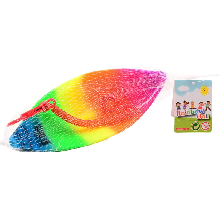 Johntoy Regenbogenkugel mit Schlüsselschnur Größe 5 – Bild 2