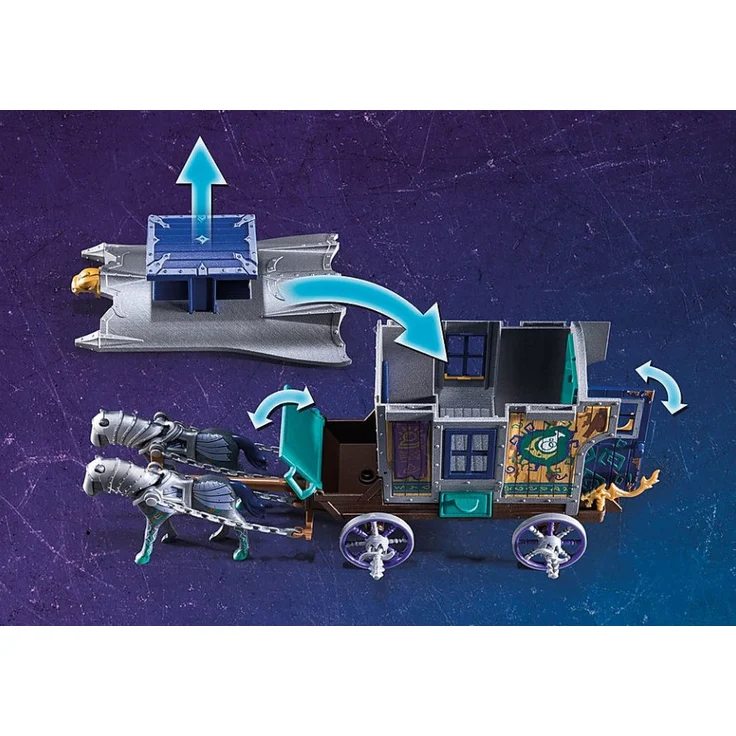 PLAYMOBIL Novelmore 70903 'Violet Vale - Händlerkutsche', 98 Teile, ab 4 Jahren – Bild 6