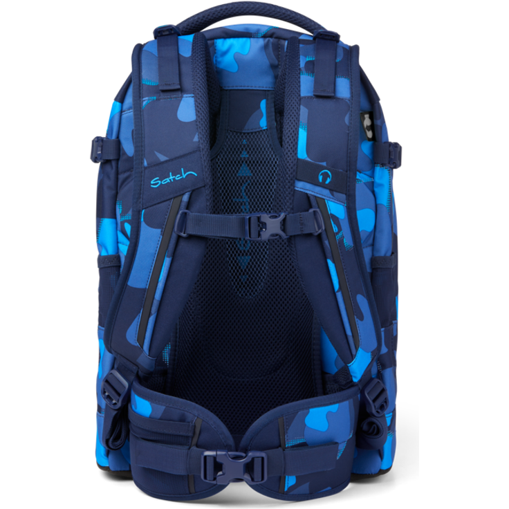 Satch Pack 'Troublemaker' Schulrucksack, 30 Liter, 1,2 kg, blau – Bild 2